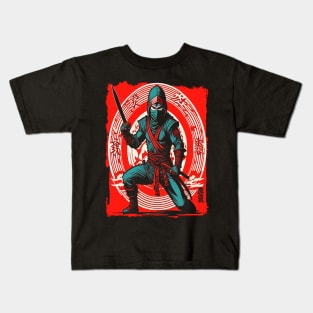 Warrior Ninja #2 Kids T-Shirt